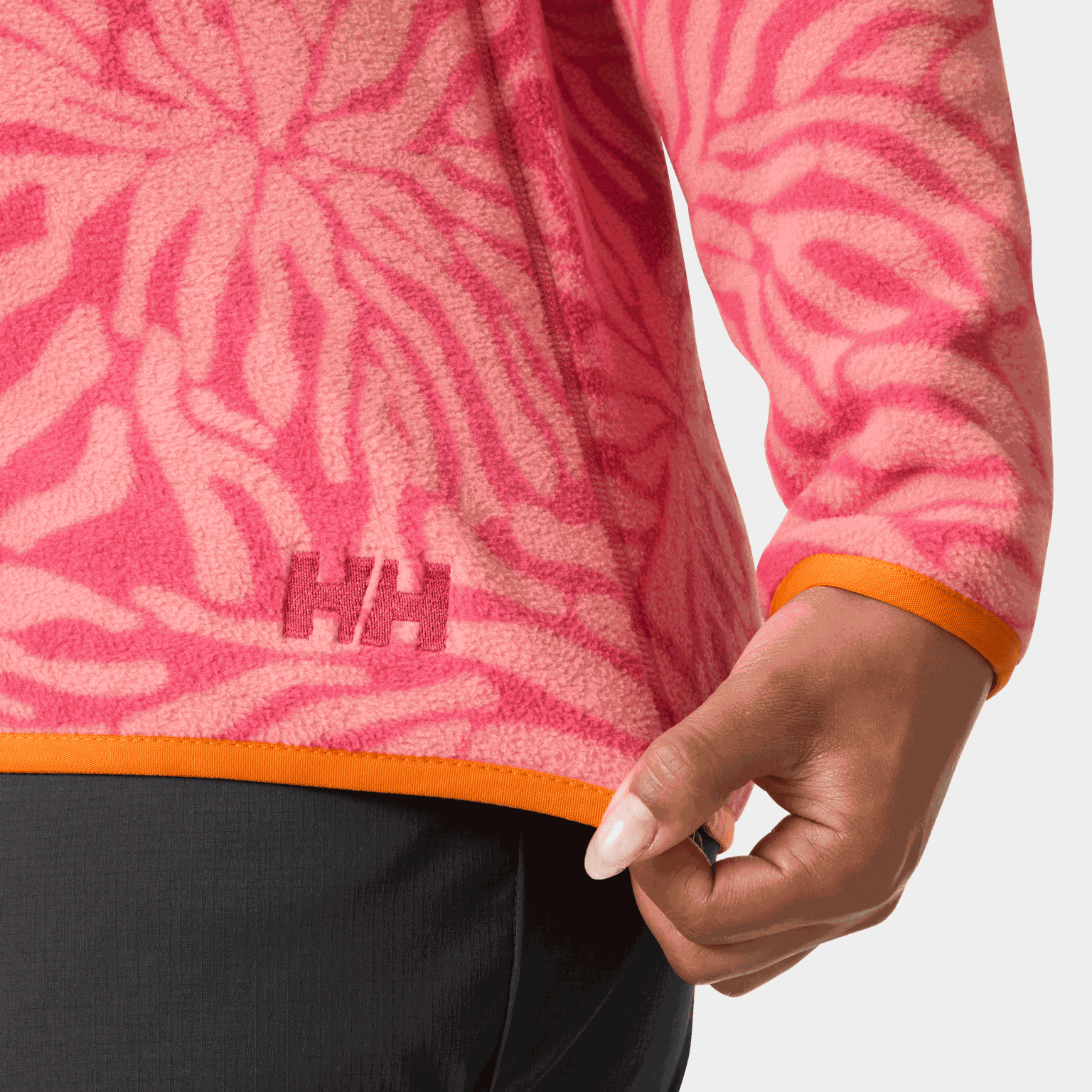 MARIDALEN PRINTED FLEECE, fleecetröja, dam - full image 4