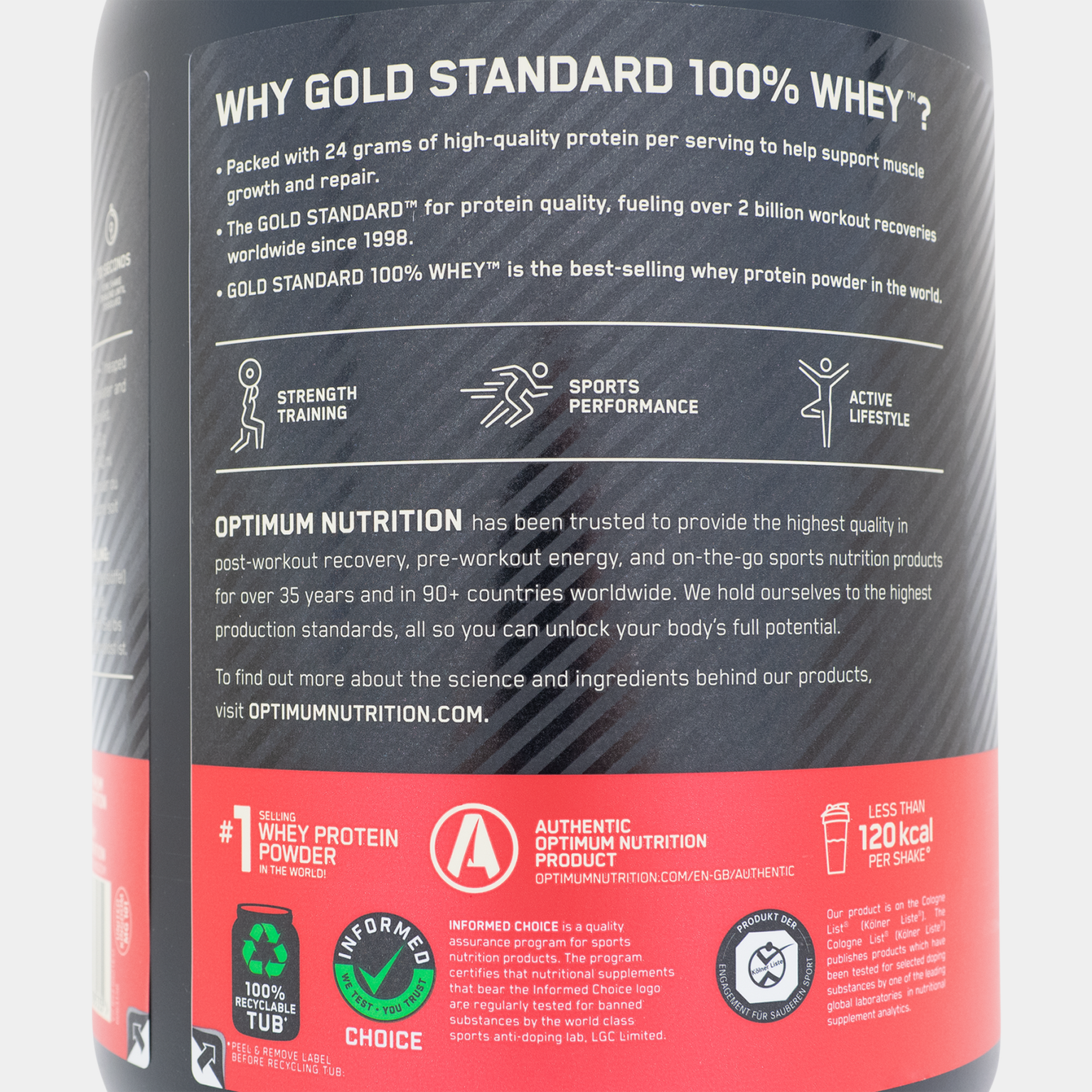 100 % Whey Gold Standard 908 g, proteinpulver - full image 4