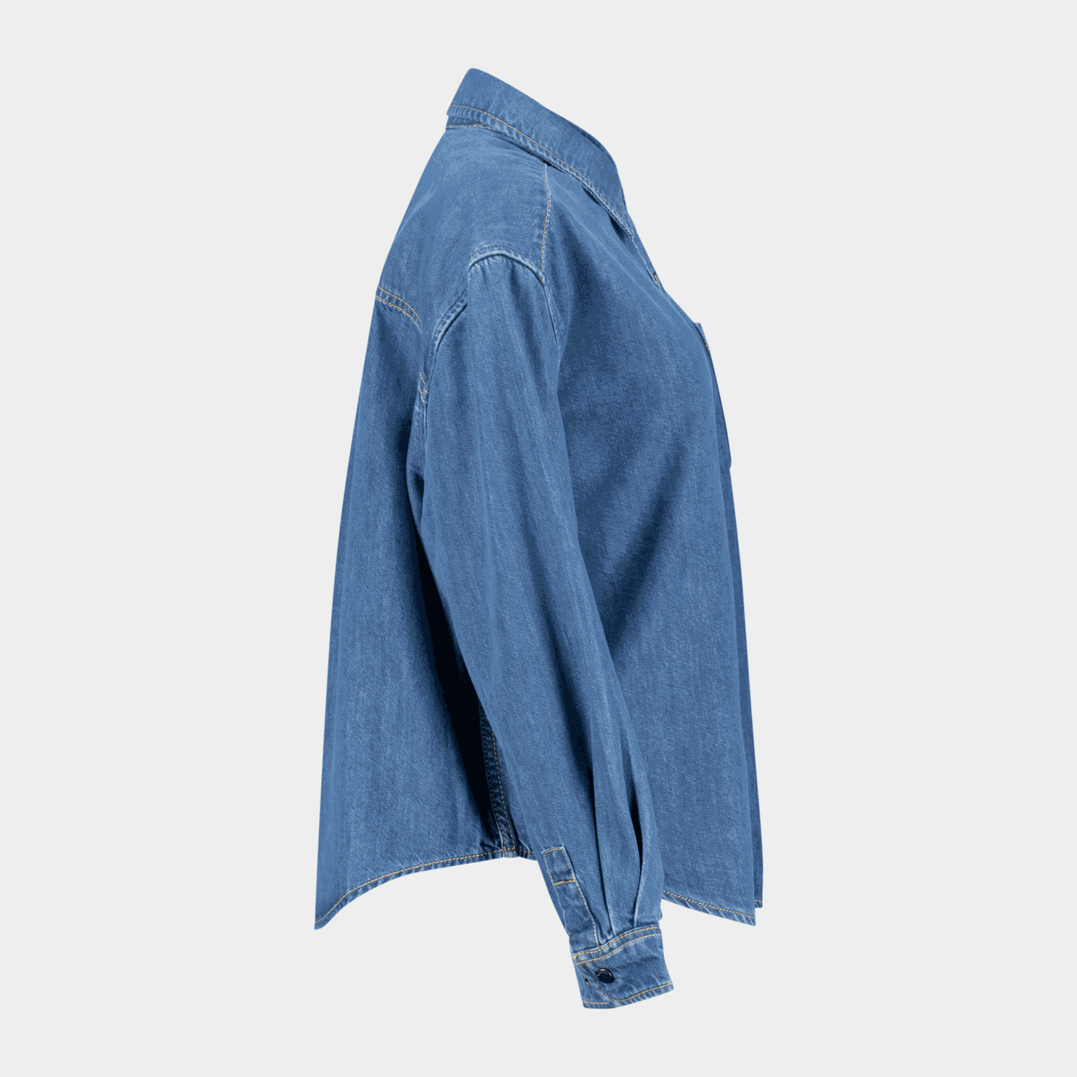 Denim Essential Shirt, jacka, dam - full image 3