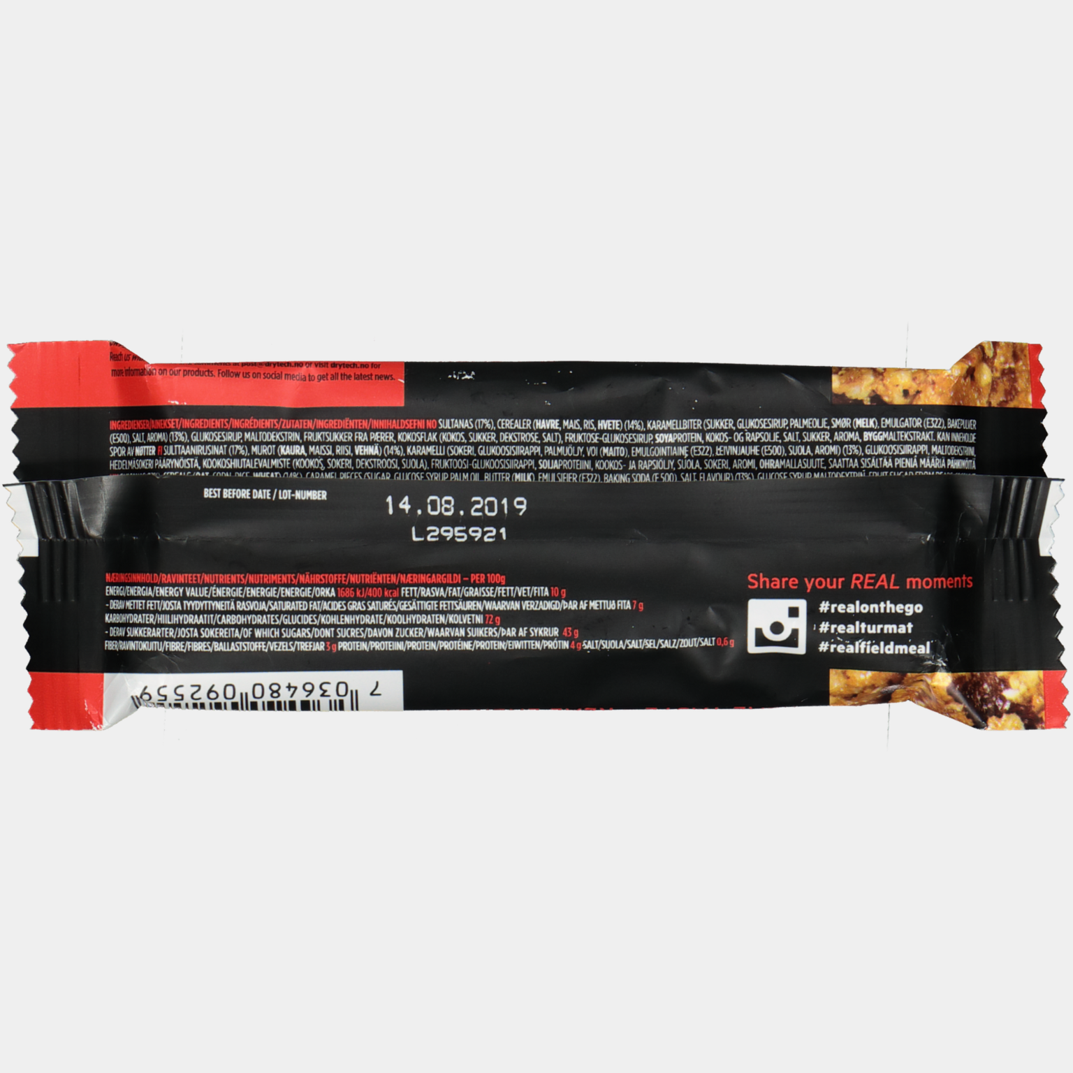 OTG Energy bar Caramel, energibar - full image 3