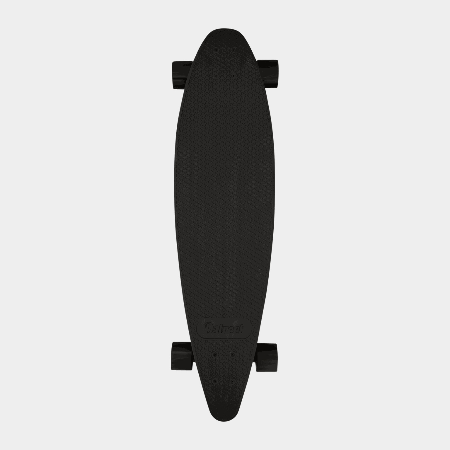 Triple Black Pintail, longboard - full image 2