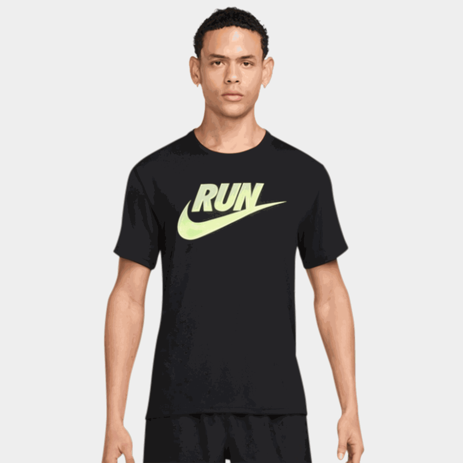 Run Energy Miler Short Sleeve Top, träningströja, herr - Tränings-T-Shirts