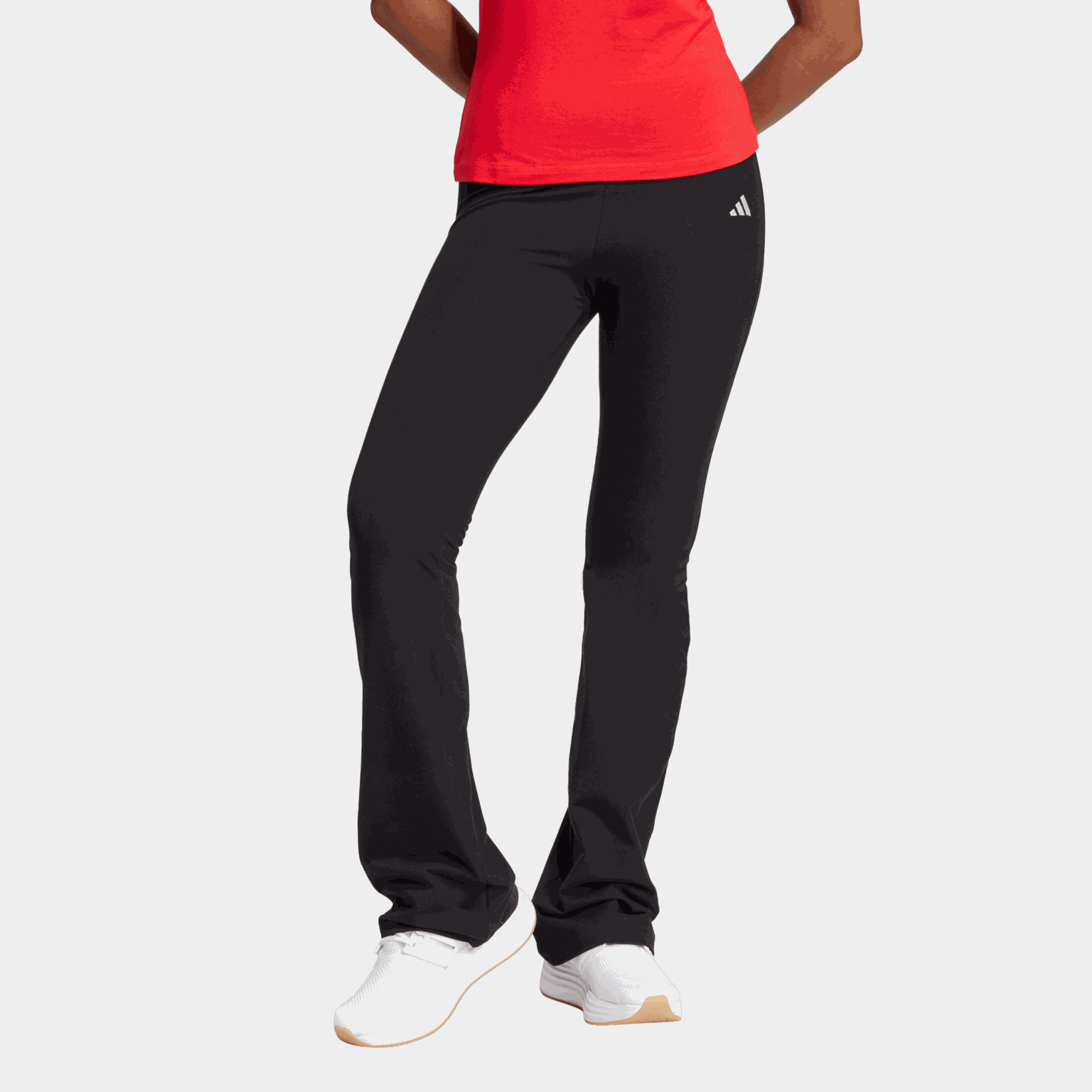 Essentials Small Logo Flared Leggings, joggingbyxor, dam - full image 1