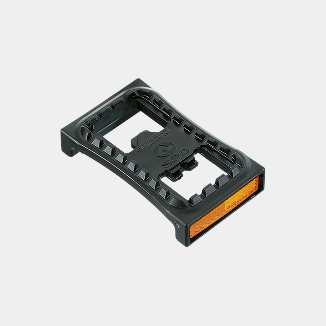 SPD to flatpedal adapter reflector - Cykelpedaler