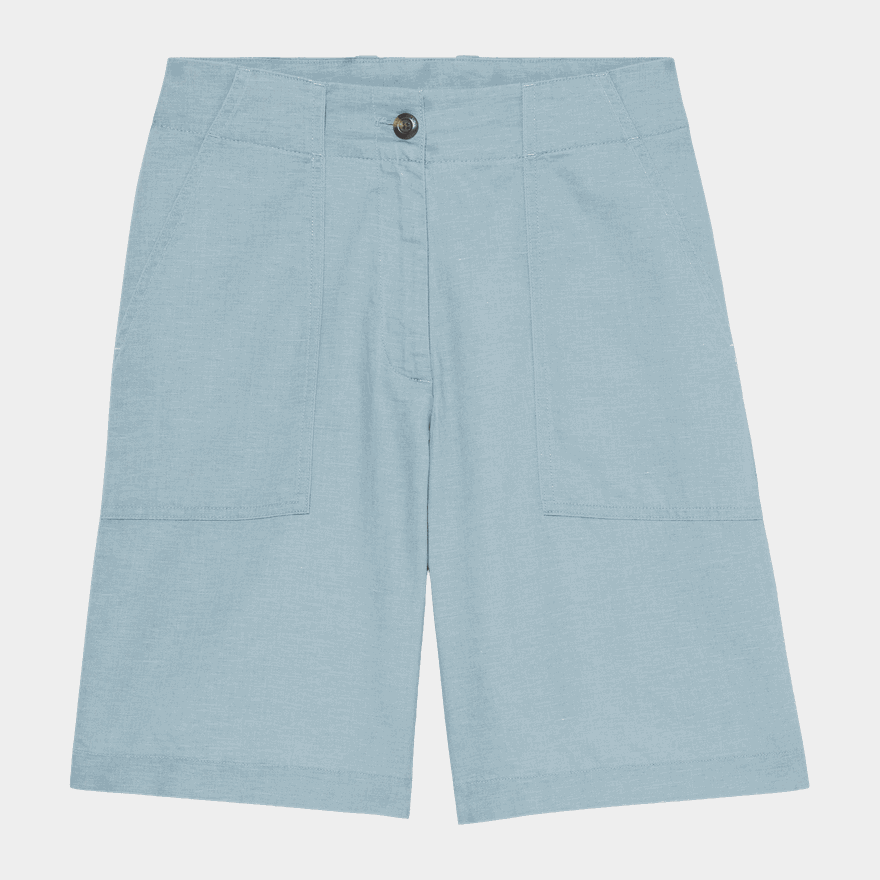 Linen Bermuda, shorts, dam - full image 3
