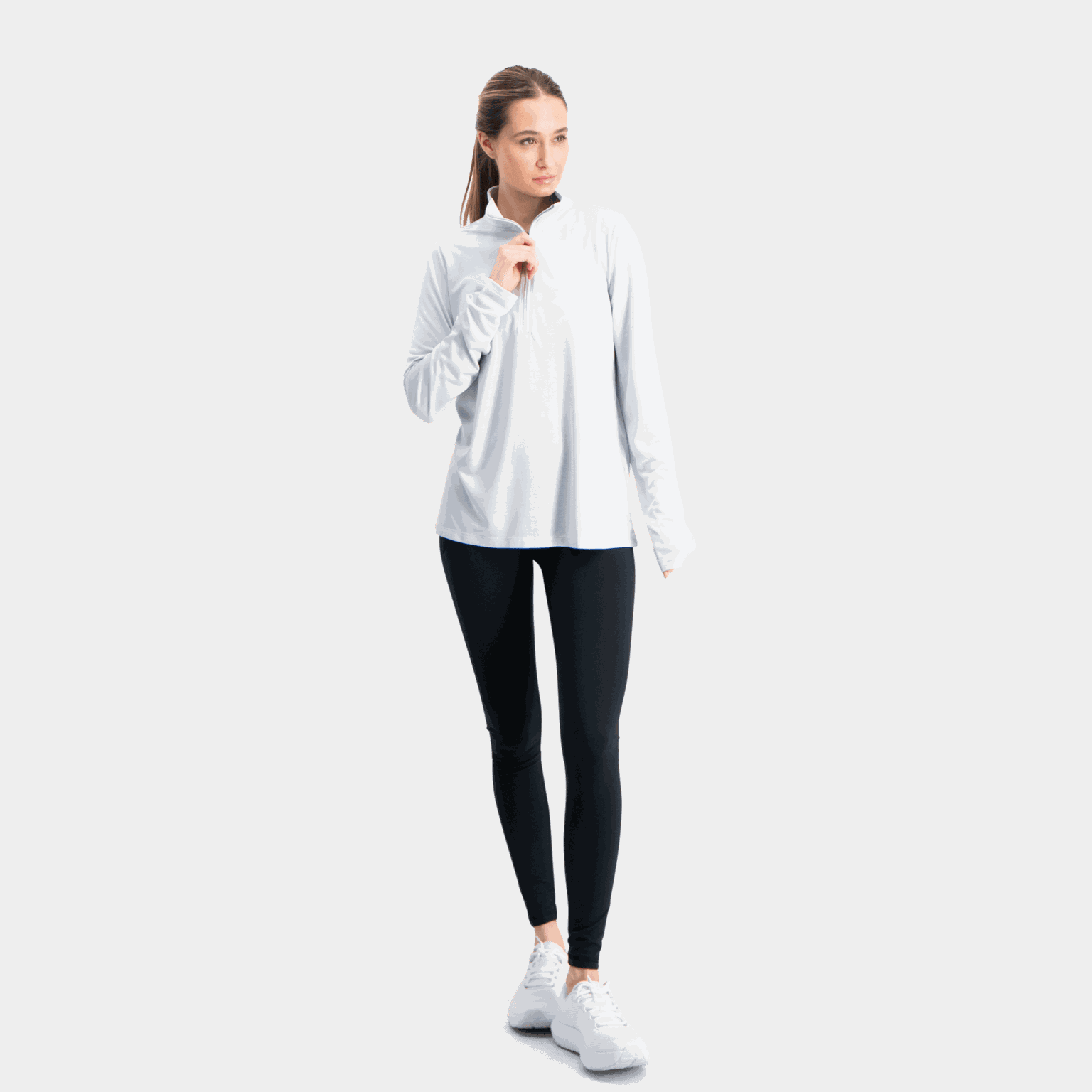 Tech 1/2 Zip - Twist, träningströja, dam - full image 4