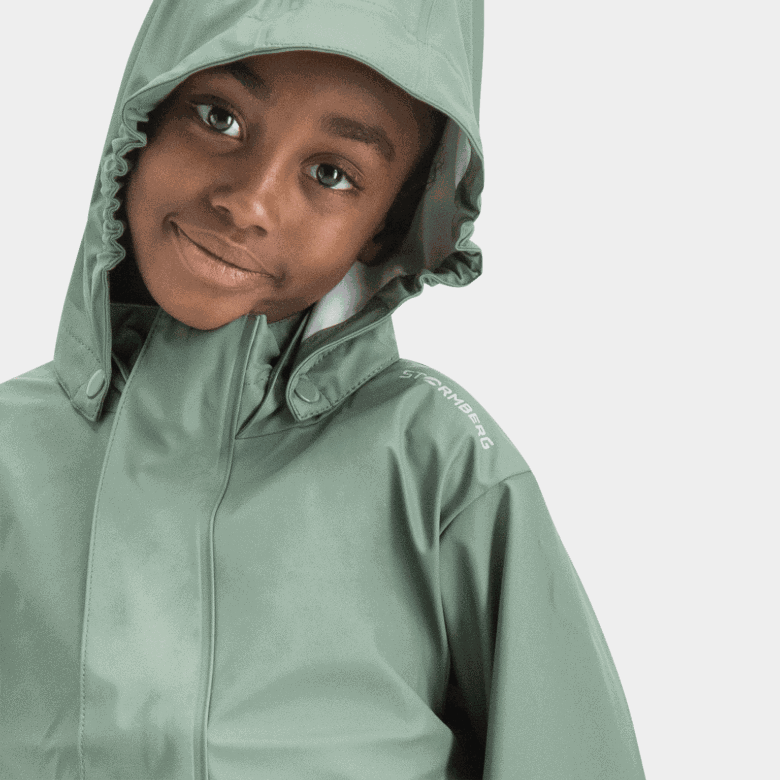 Kattegat Rain Jacket, regnjacka, barn - full image 3