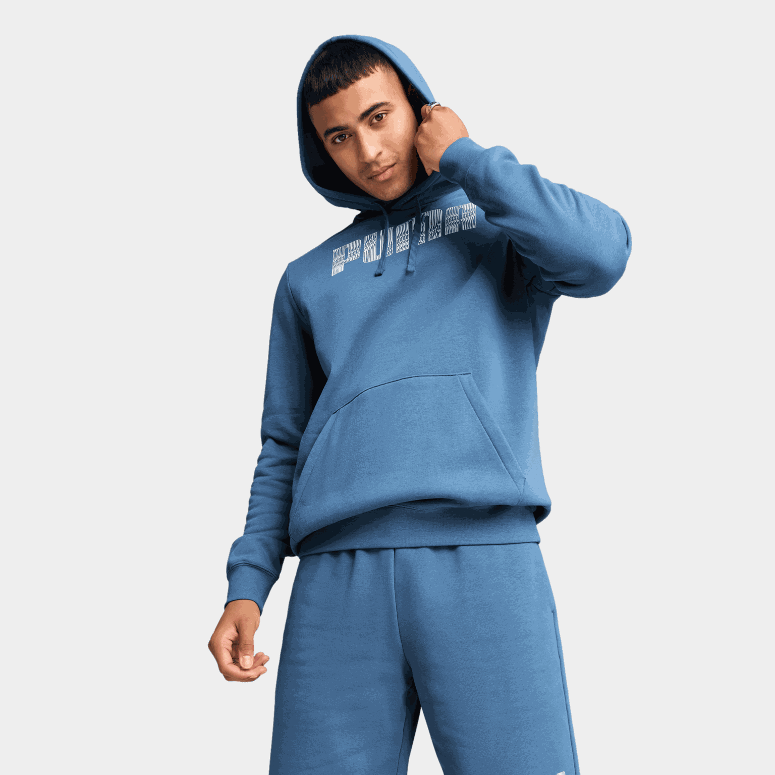 Mass Merchants Hoodie Fleece, huvtröja, herr - full image 1