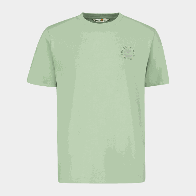 Washed Boot Lab Back Gr, t-shirt, herr - Fritids-T-Shirt