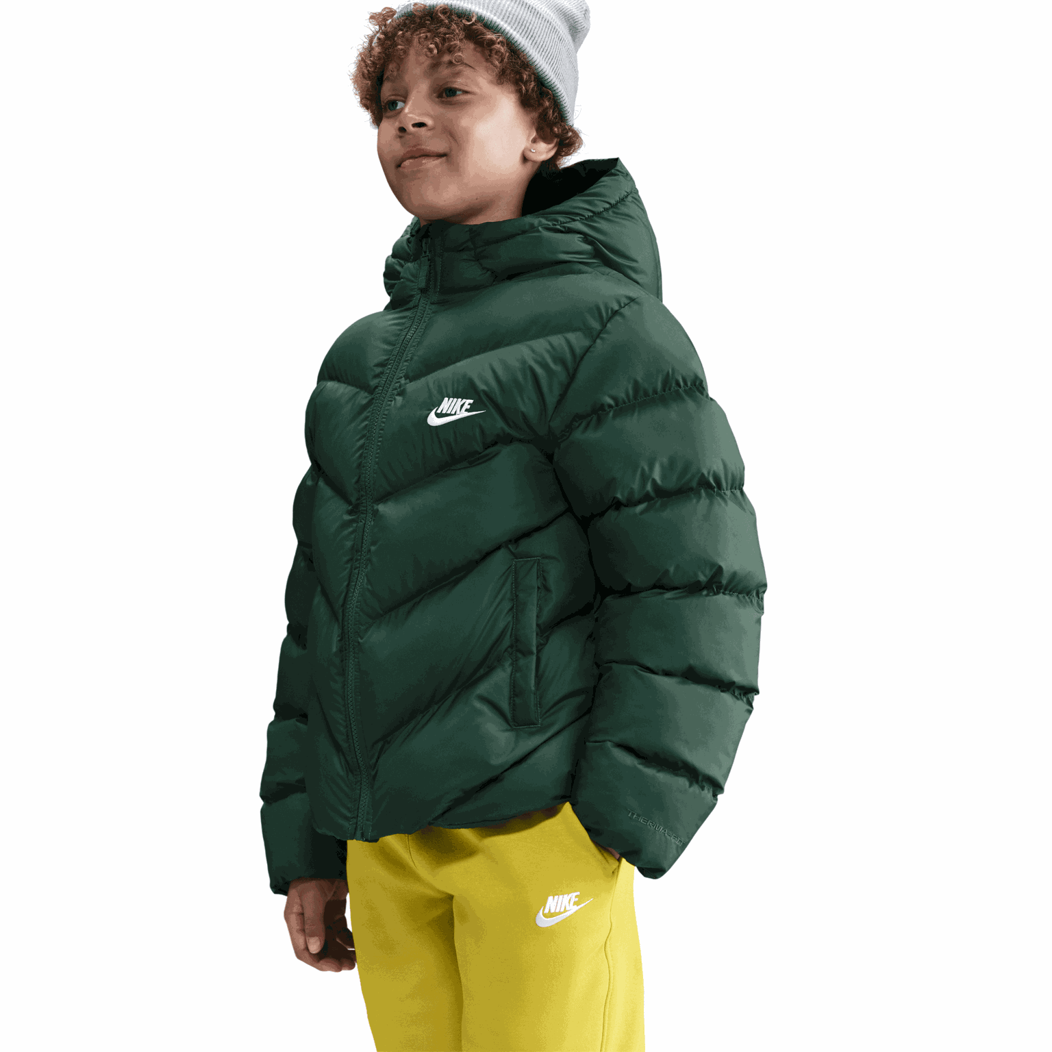 Therma-FIT Loose-Fit Puffer Jacket, vinterjacka, junior - full image 2