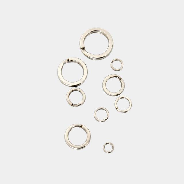 Split Ring HQSR-9mm, (15-pack), splitring - Diverse Fiskeutrustning