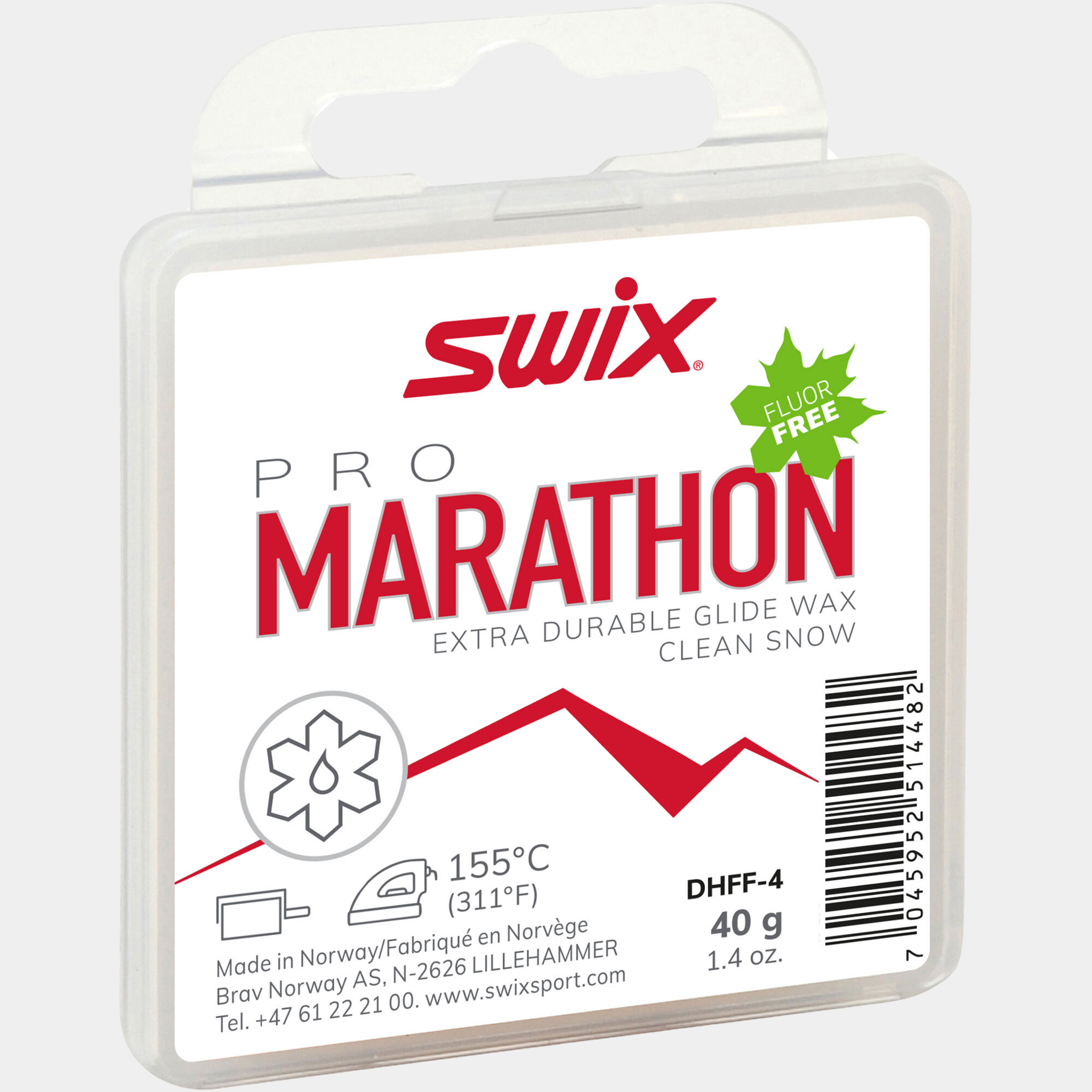 Glider DHFF-4 Marathon White ,40g 25/26, glidvalla - Glidvalla