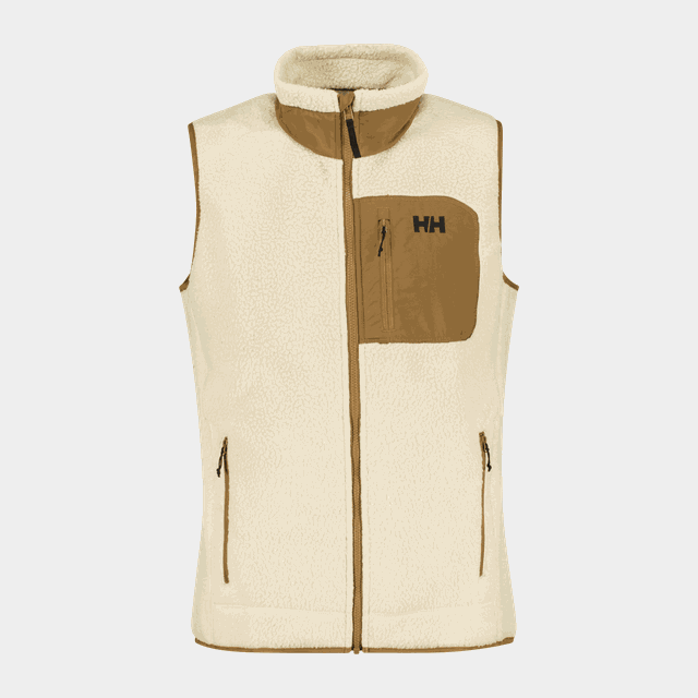 Panorama Pile Block Vest, fleeceväst - Västar
