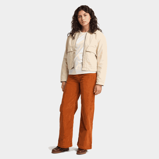 Corduroy Wl Pants, byxor, dam - Fritidsbyxor