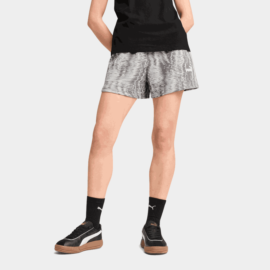ESS NATURE 2.0 Mid-Rise AOP Shorts 4" - full image 1