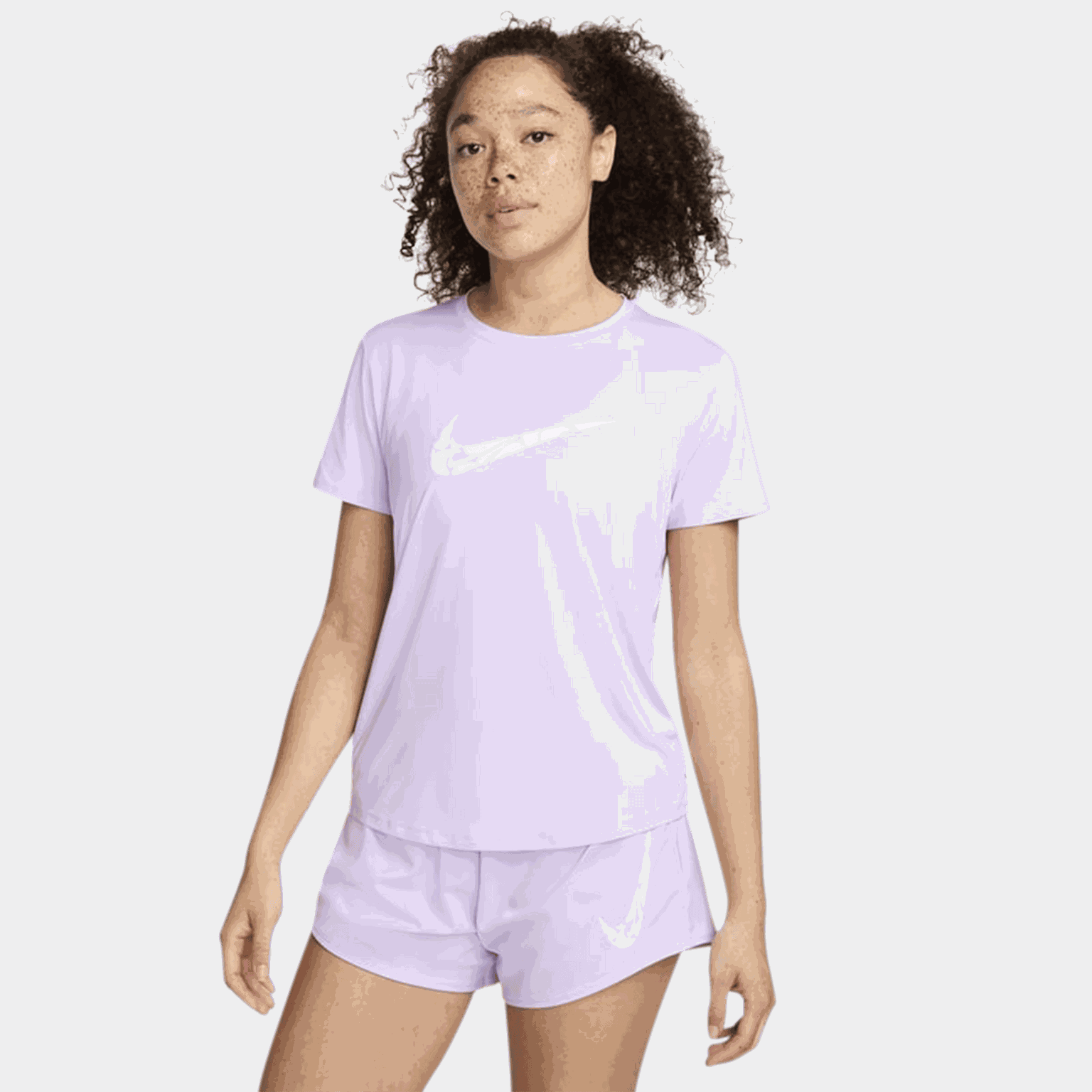 One Swoosh HyperBright Dri-FIT Short Sleeve Top, träningströja, dam - full image 1