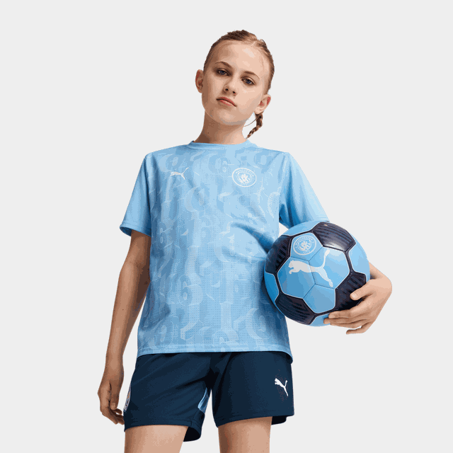 Manchester City Prematch Short Sleeve Jersey, fotbollströja - Premier League