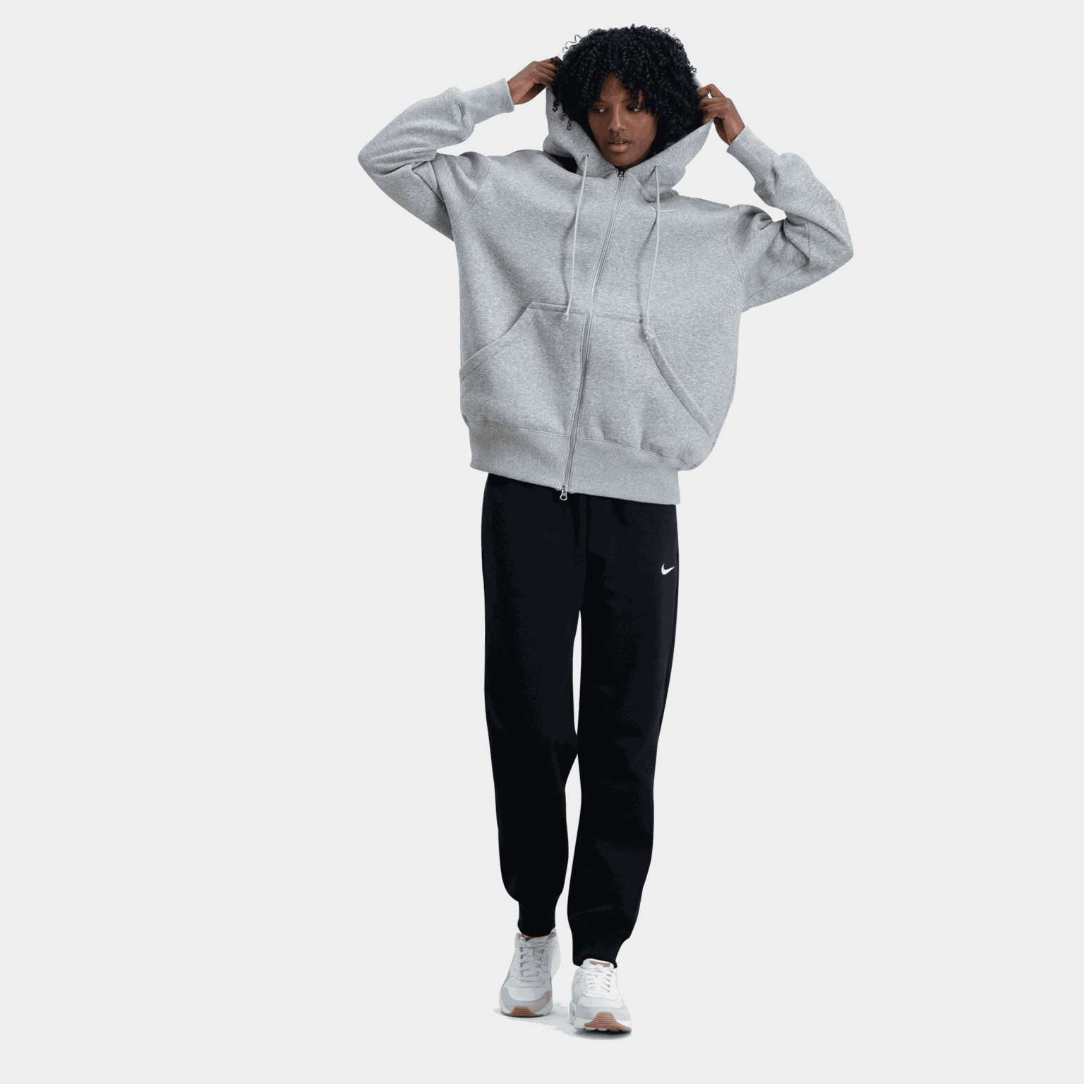 Sportswear Phoenix Fleece, huvjacka, dam - full image 4