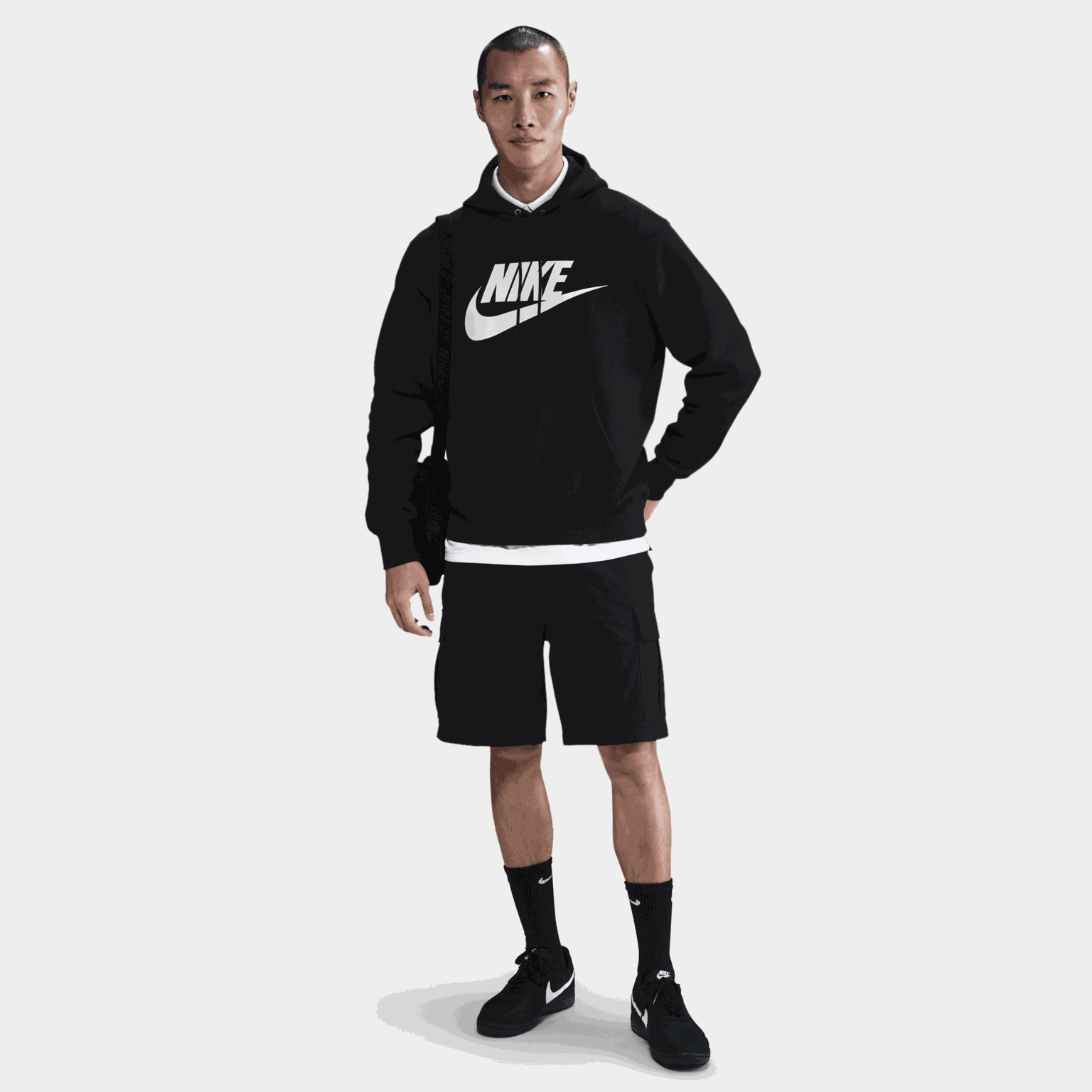 Club Pull-Over Fleece Hoodie, huvtröja, herr - full image 1
