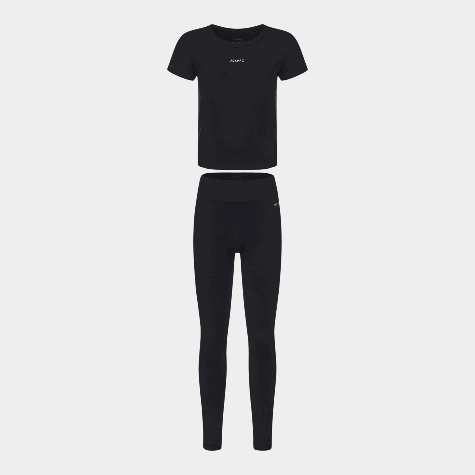 USA Rib Leg Set, t-shirt och tights - full image 1