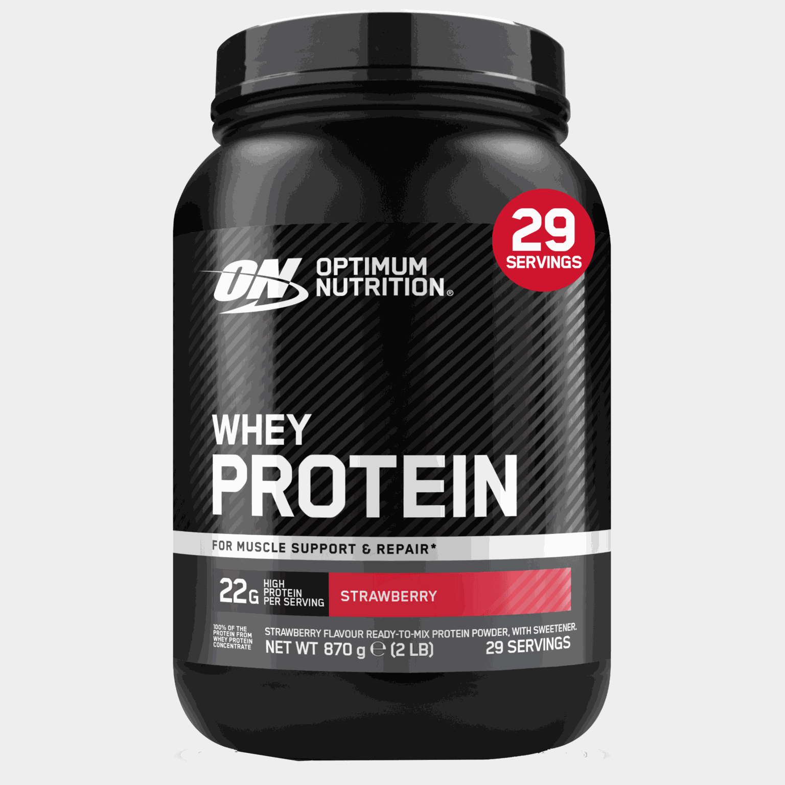 Whey Strawberry, proteinpulver - full image 1