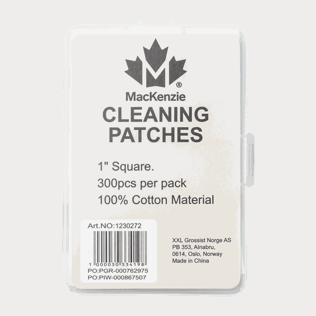 Square Cotton Patches 1", putslappar - Vapenvård