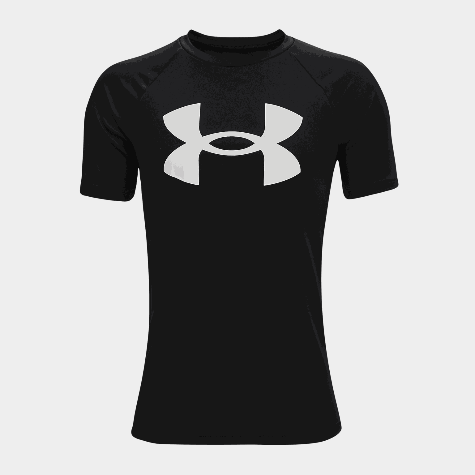 Tech Big Logo Short Sleeve, träningströja, barn - Tränings-T-Shirts