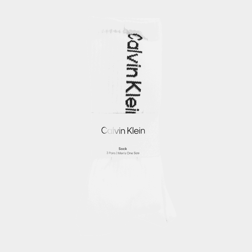 Calvin 3Pk Crew Sock, Strumpor - full image 1