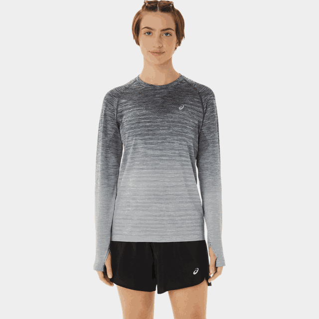 Seamless Long Sleeve Top, träningströja, dam - Träningströjor