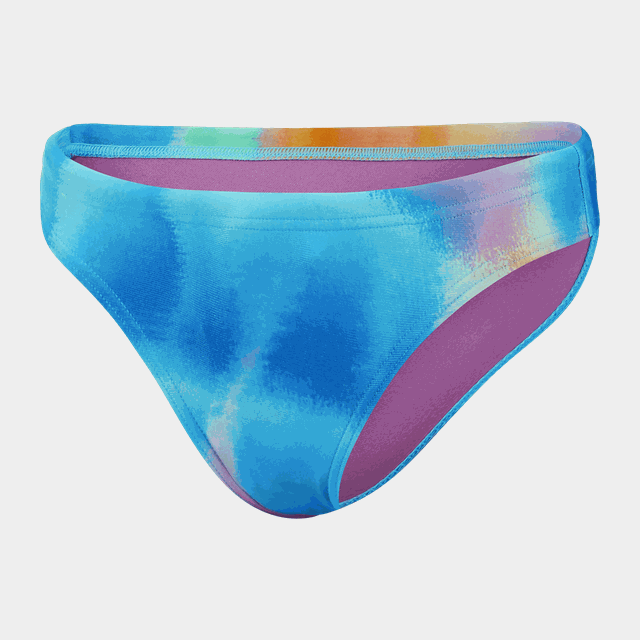 Womens Allover Digital Hipster Brief, bikinibotten, dam - Bikinis