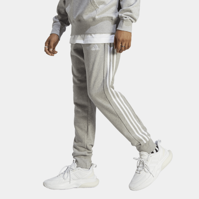Essentials French Terry 3-Stripes Pant, joggingbyxor, herr - Fritidsbyxor