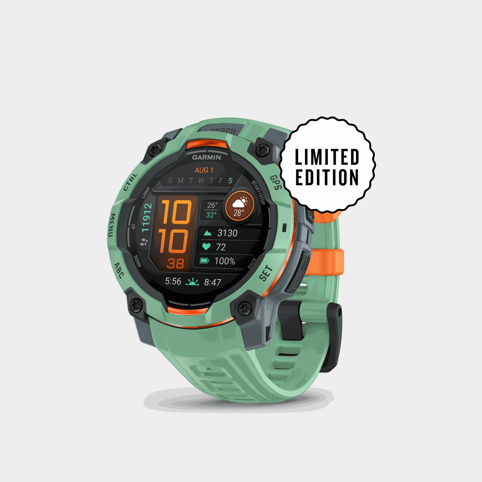 Instinct 3 AMOLED, 45 mm, smartklocka - full image 2