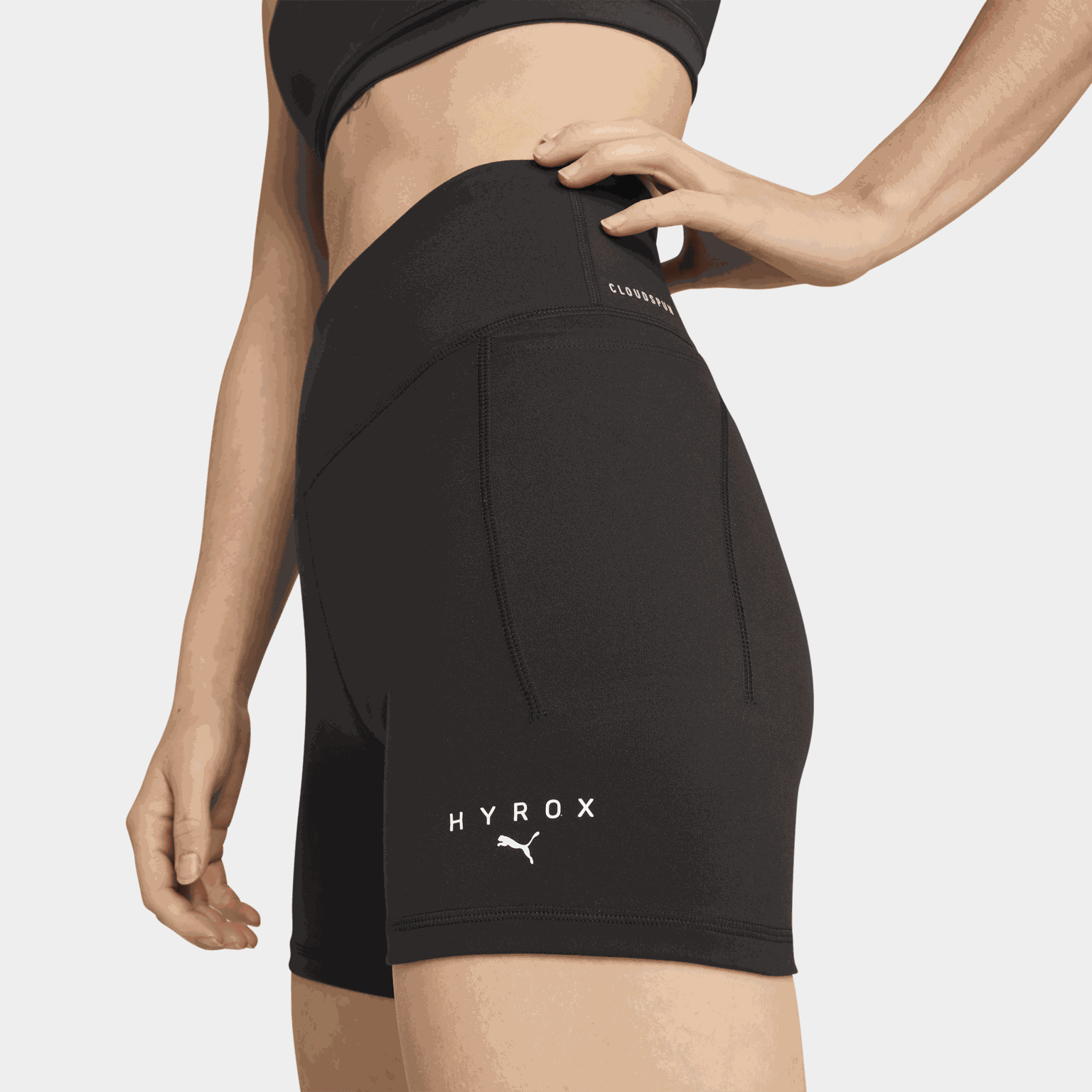 X Hyrox Cloudspun 3" Short Tight, träningsshorts, dam - full image 3