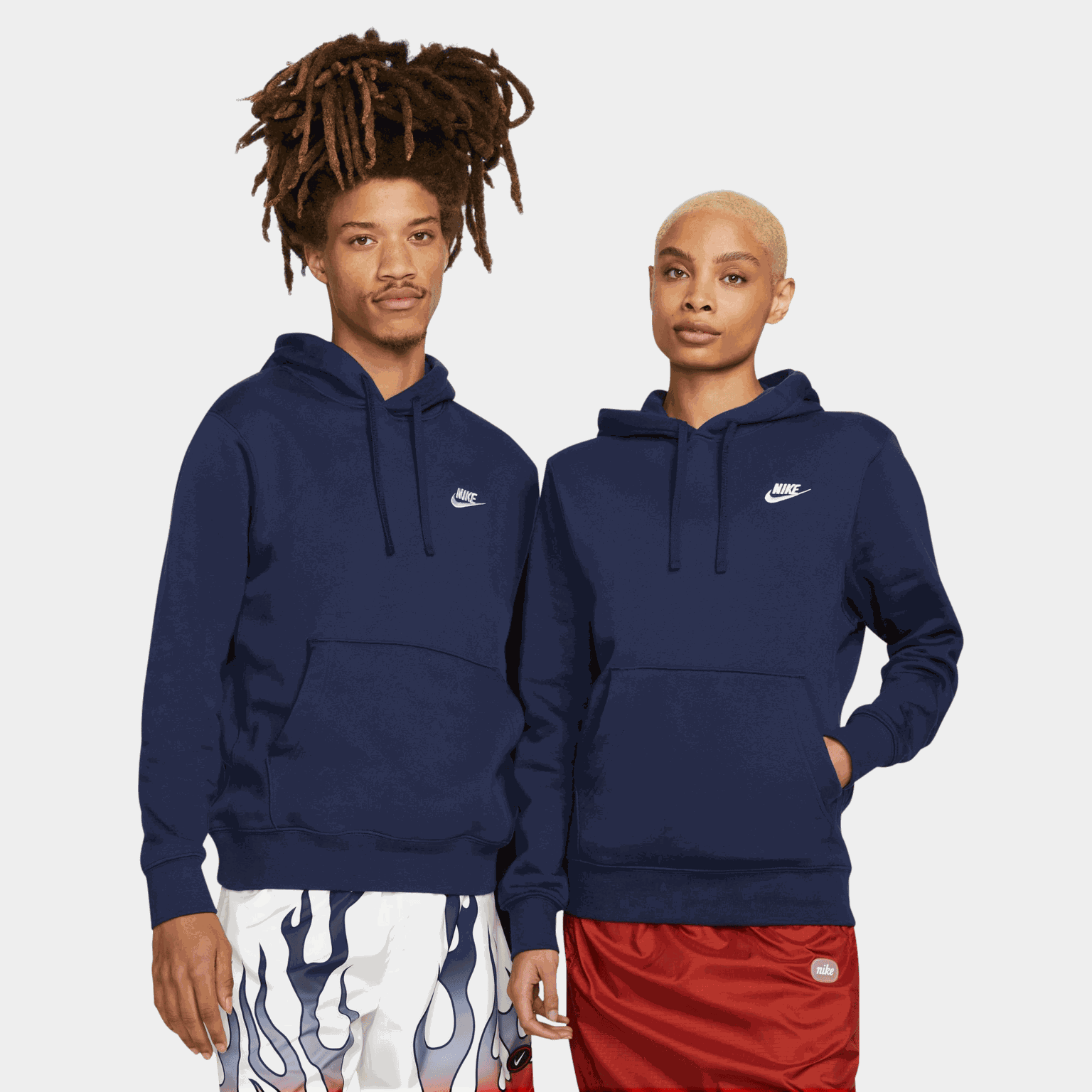 Club Pull-Over Fleece Hood, huvtröja, herr - full image 1