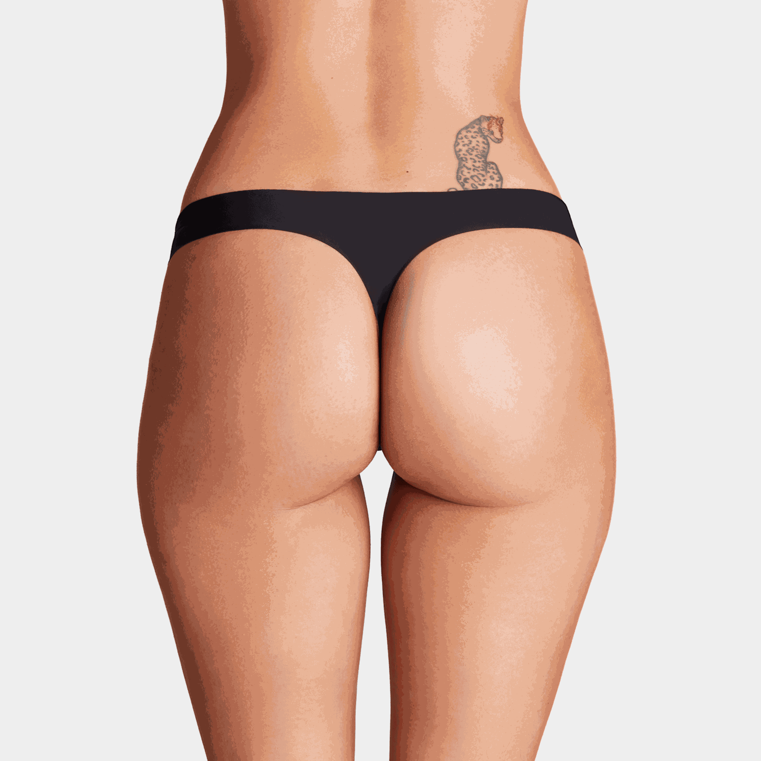 Pure Stretch No Show Hipster Solid3Pk, trosor, dam - full image 4