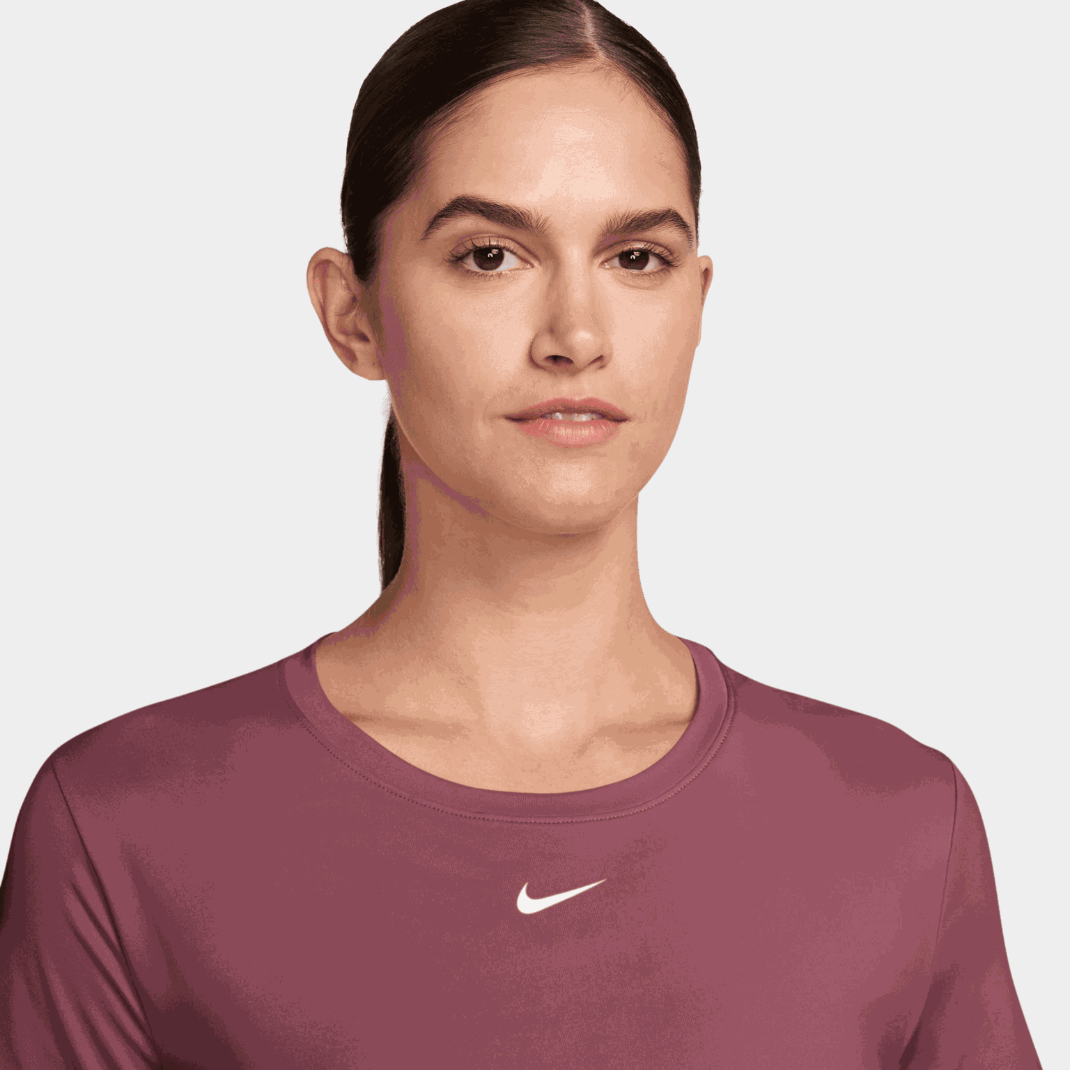 One Fitted Dri-FIT Short Sleeve Top, t-shirt, dam - full image 3