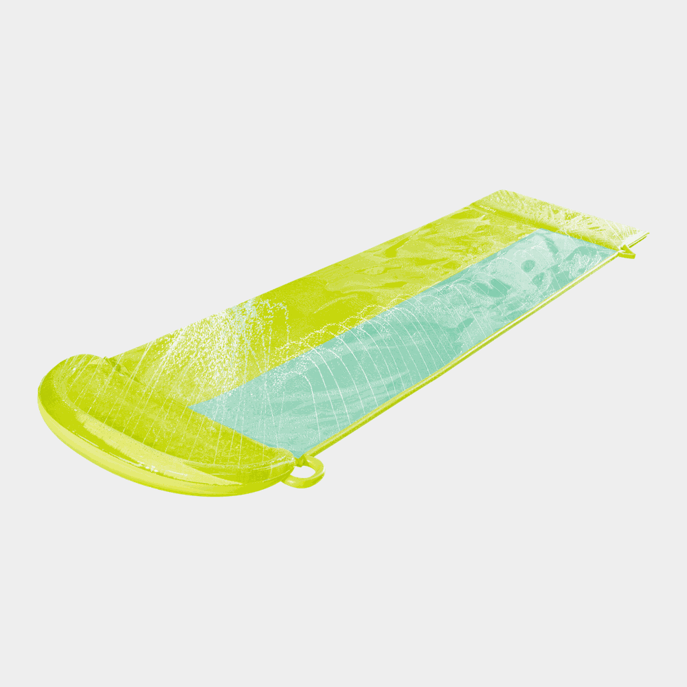 Double Fresh Lime 2-lane Water Slide, vattenrutschkana - full image 1