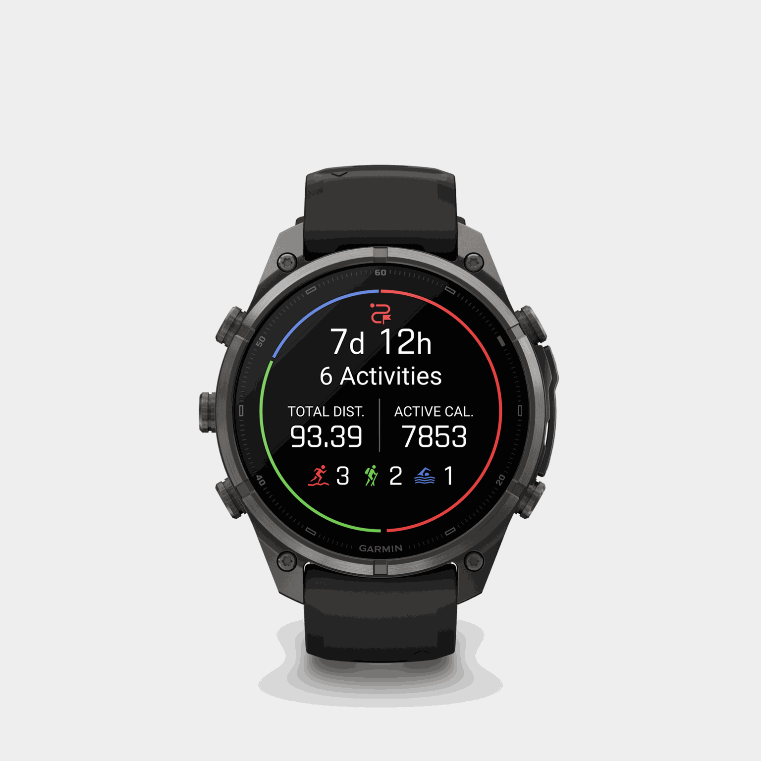 fenix 9 Pro 47mm Titanium, smartklocka - full image 2