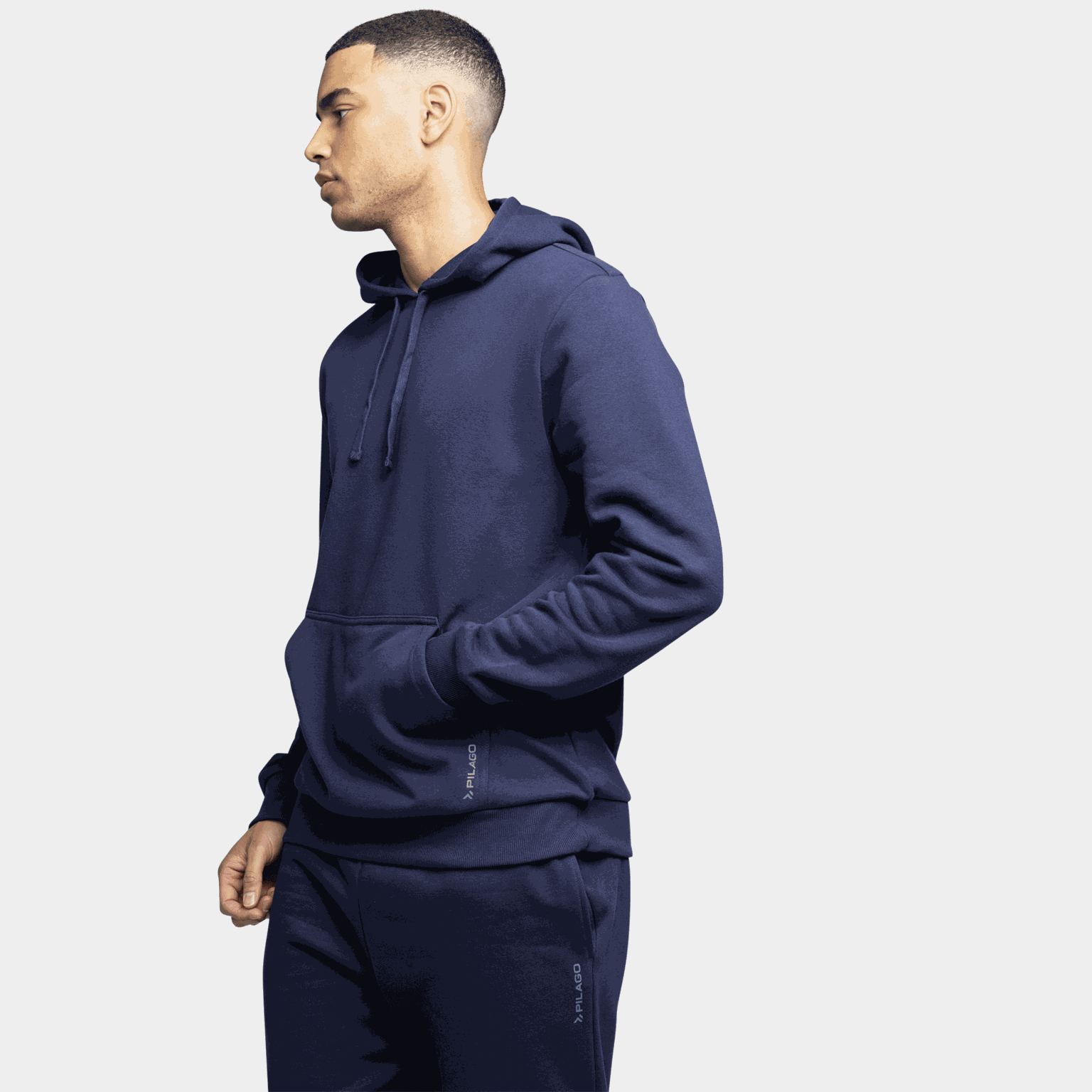 Essentiell hoodie, huvtröja herr - full image 2