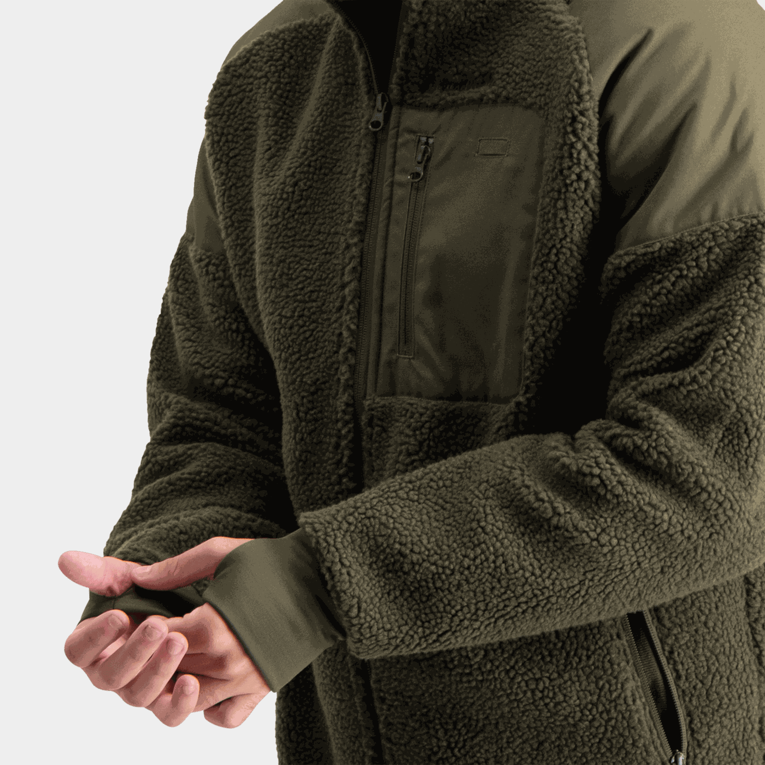 Fleece Jacket Warm, fleecejacka - full image 3