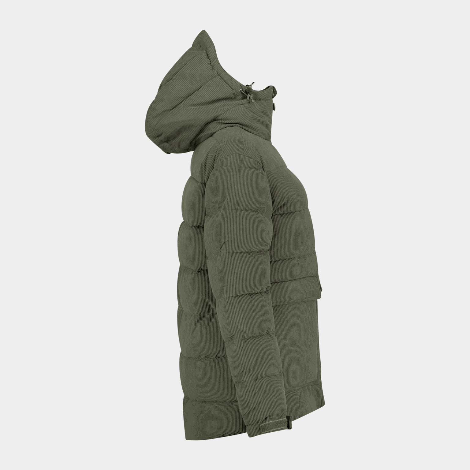 Tryvann Padded Cord Jacket jacka, dam - full image 2
