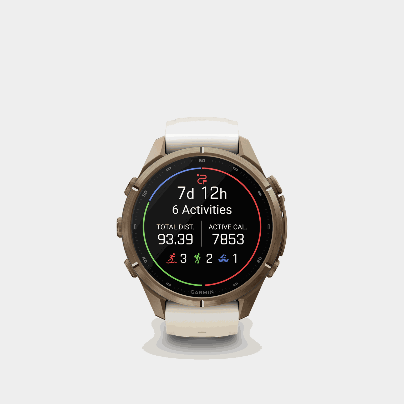 fenix 9 Pro 43mm Titanium, smartklocka - full image 2