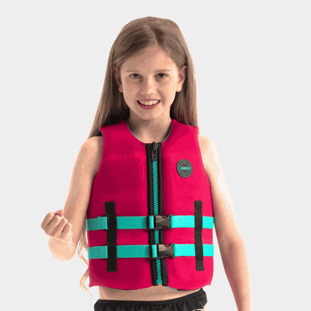 Neoprene Vest Youth Black, flytväst - Flytväst