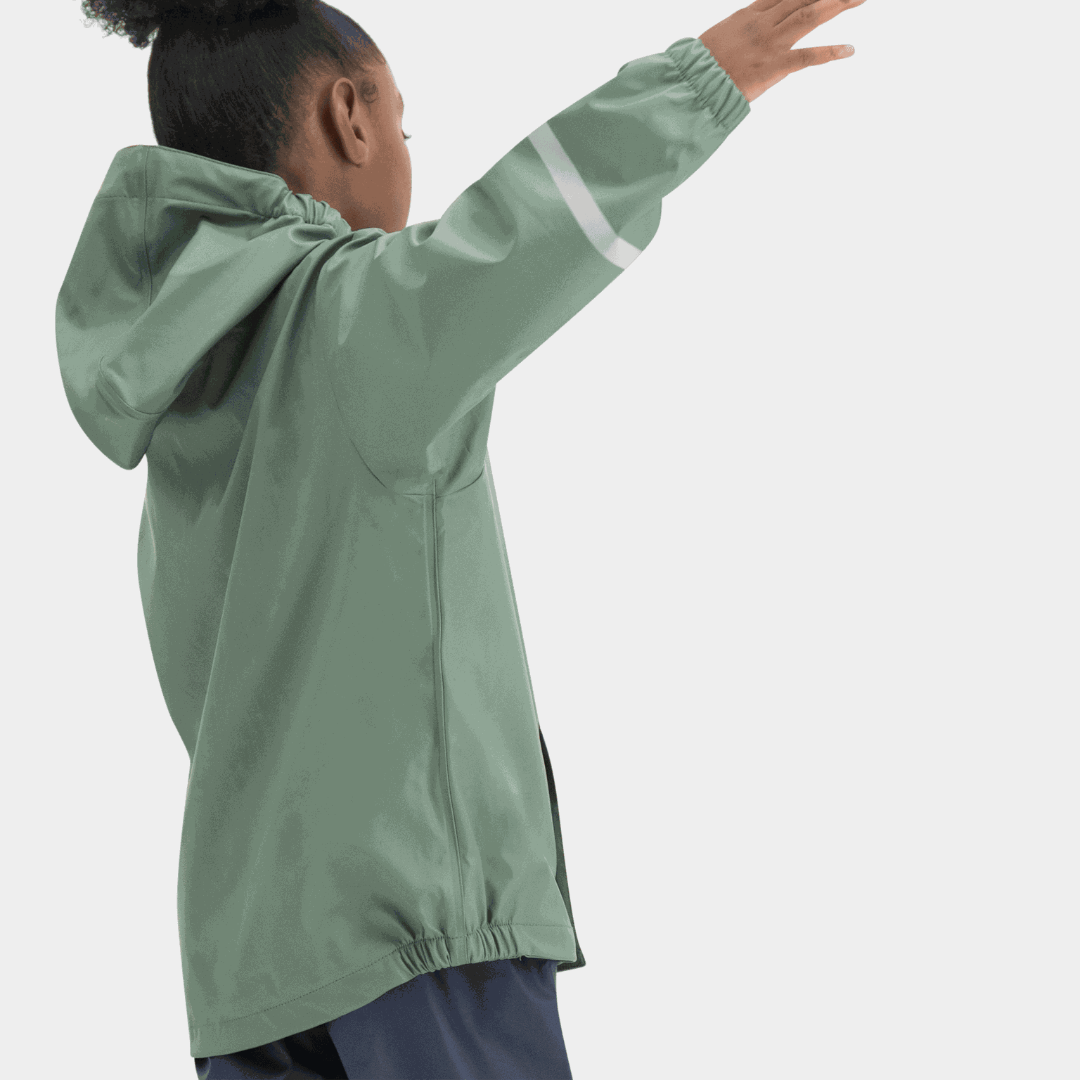 Kattegat Rain Jacket, regnjacka, barn - full image 2