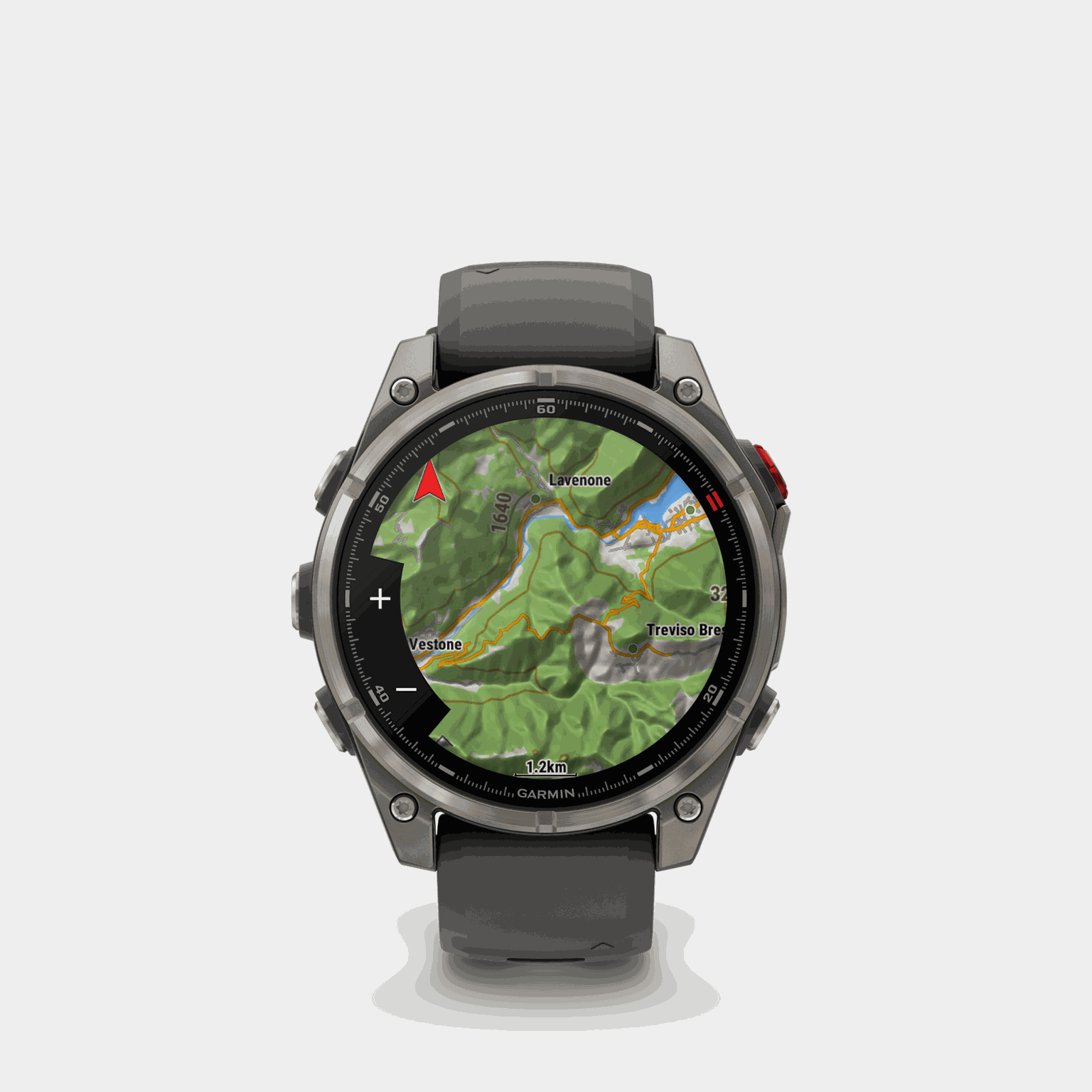 fenix 8 Pro 47mm, LTE, Saph, Ti, Graphite, EMEA, multisportklocka, smartklocka - full image 1