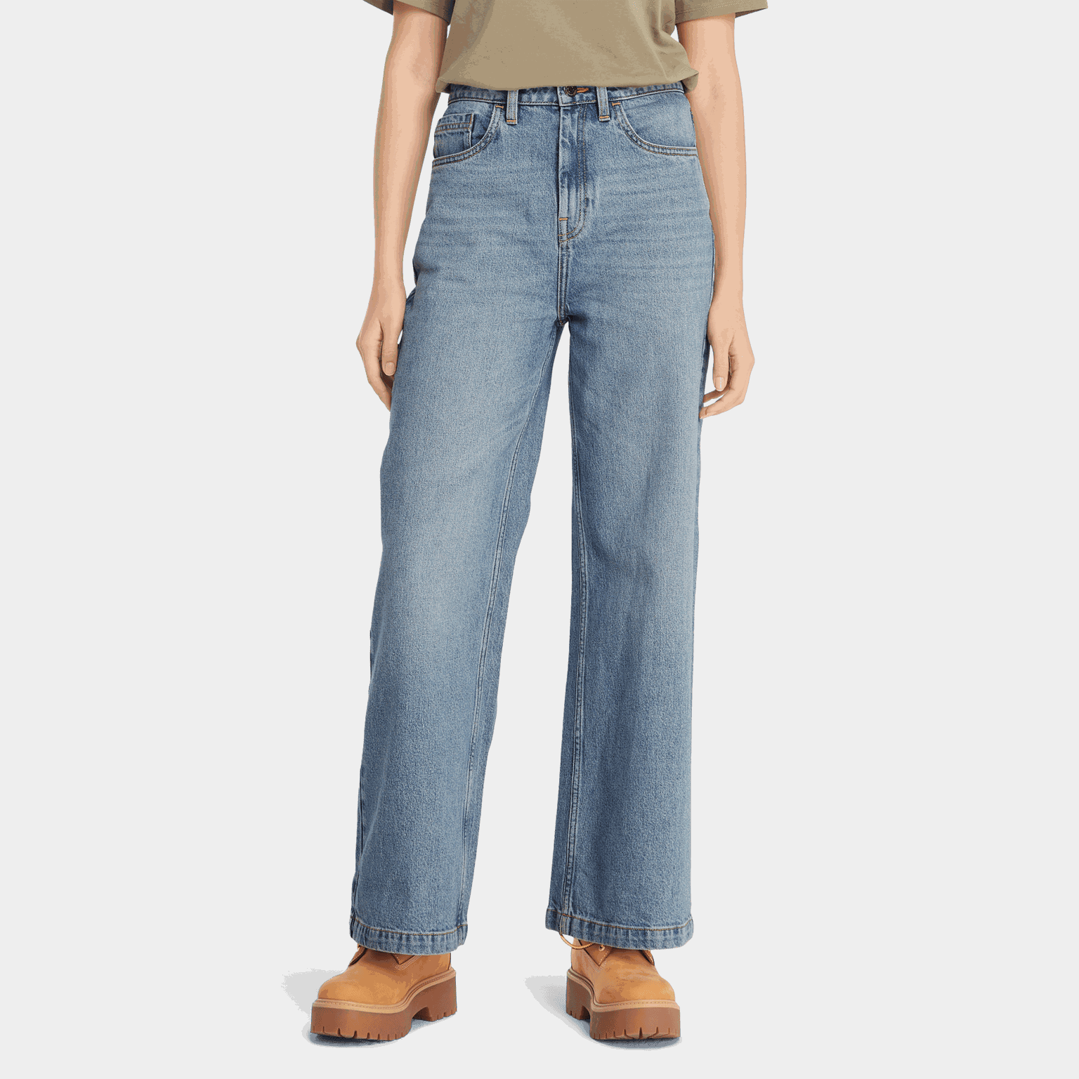 Denim Carpenter Pants, byxor, dam - full image 1