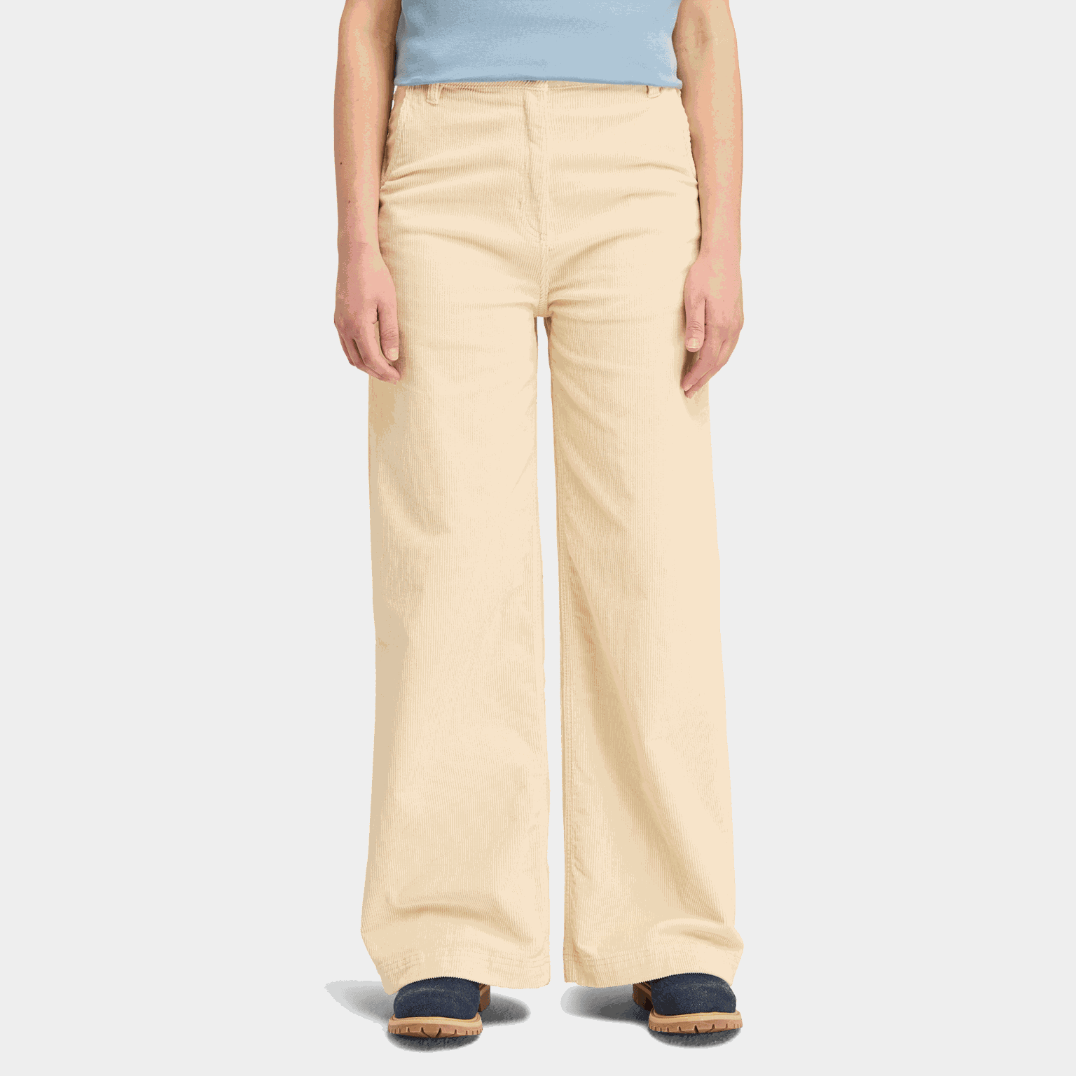 Corduroy Wl Pants, byxor, dam - full image 1