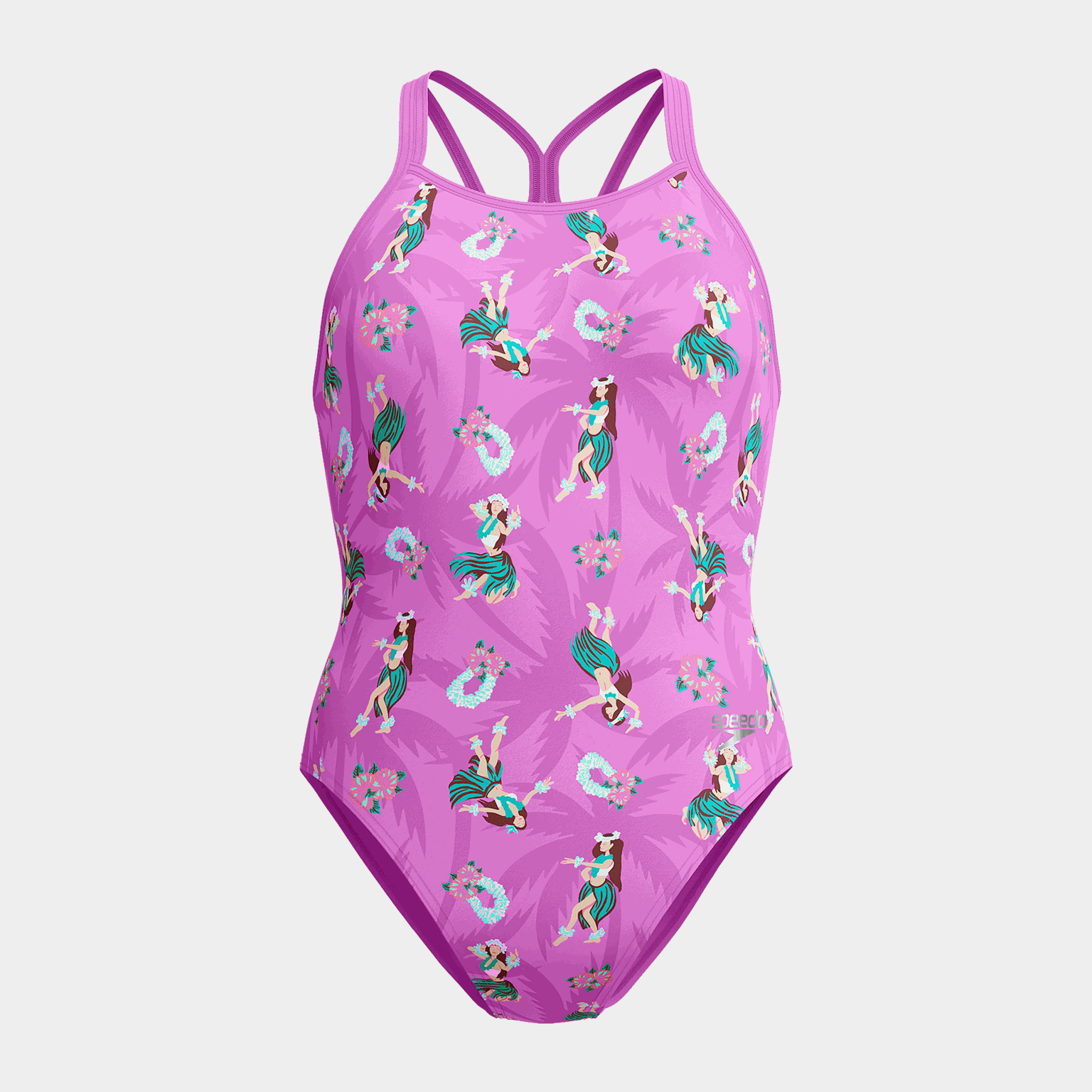 Womens Allover Digital Starback, baddräkt, dam - full image 1