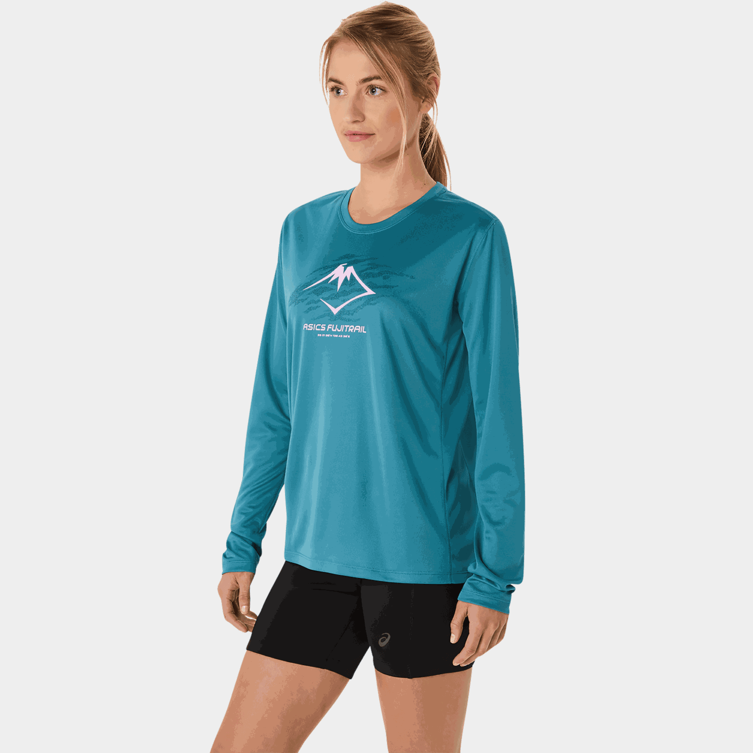 Fujitrail Logo Long Sleeve Top, träningströja, dam - full image 2