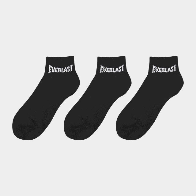 Quarter Sock 3 Pack, strumpor, dam - Bomullsstrumpor